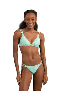 Model Front: Rio De Sol Bas Bottom Malibu-Menta Mini-Duo