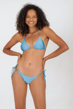 Charger l&#39;image dans la galerie, Model Front: Rio De Sol Bas Bottom Shimmer-Baltic-Sea Ibiza-Rope
