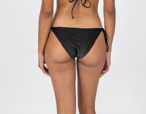 Model Back: Rio De Sol Bas Bottom Shimmer-Black Ibiza-Comfy