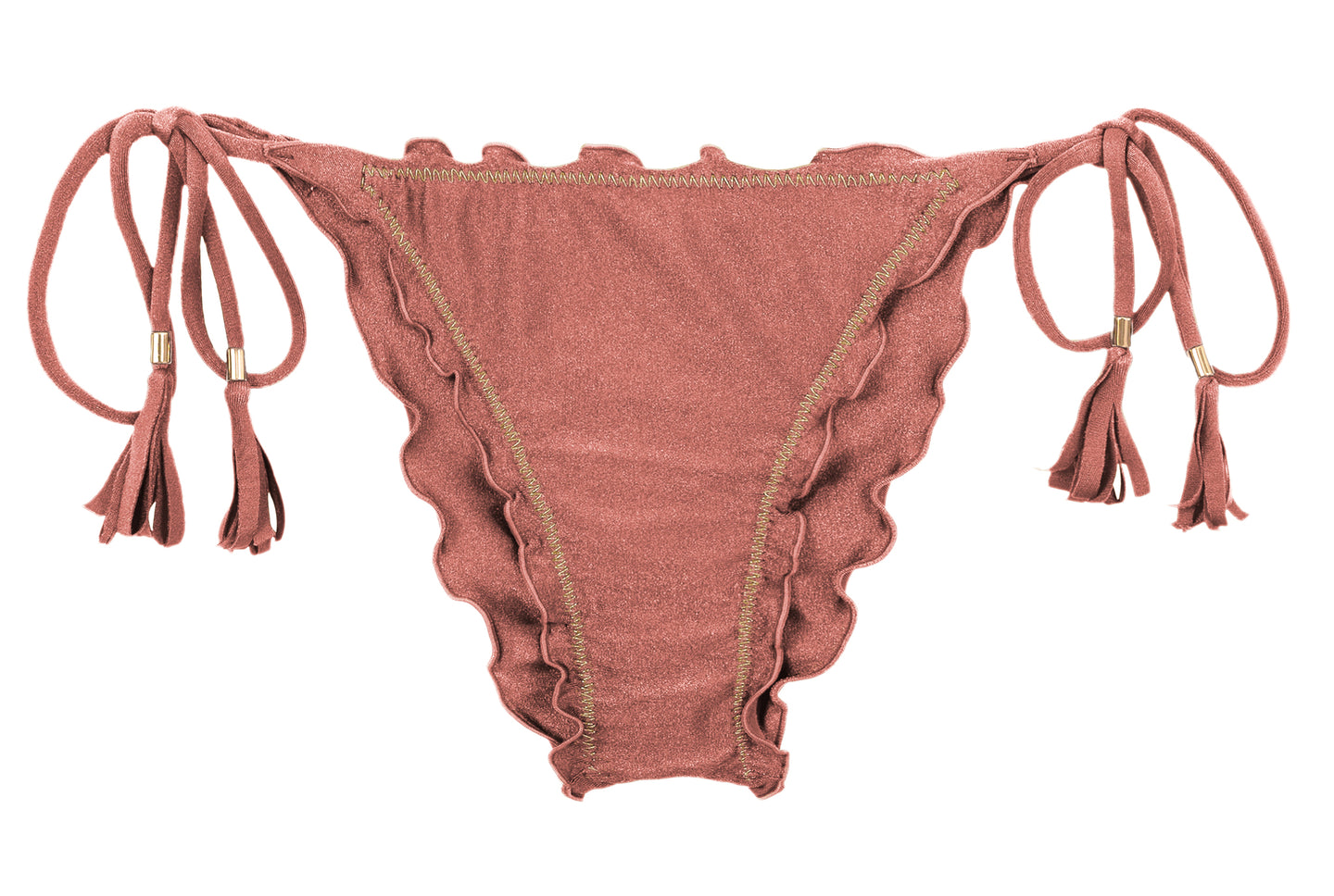 Product Front: Rio De Sol Bas Bottom Shimmer-Copper Frufru