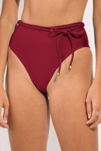 Charger l&#39;image dans la galerie, Gallery: Rio De Sol Bas Bottom Shimmer-Divino Belted-High-Waist
