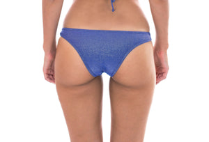 Model Back: Rio De Sol Bas Calcinha Radiante Azul Marinho Cropped