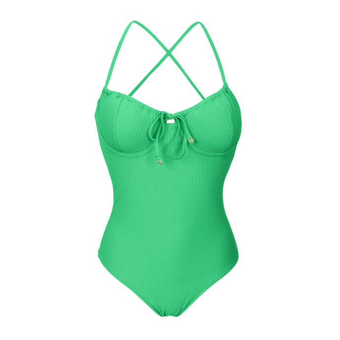 Product Front: Rio De Sol Une Pièce Dots-Tambourine Julia