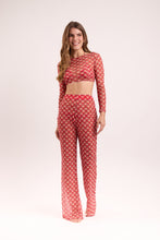 Charger l&#39;image dans la galerie, Model Front: Rio De Sol Pantalon De Plage Floral-Scales Pants Lana
