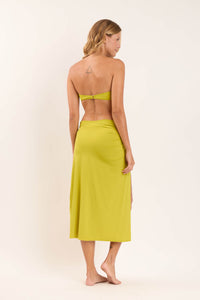 Model Back: Rio De Sol Jupe De Page Fluity-Abacateiro Long Skirt Knot
