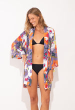 Charger l&#39;image dans la galerie, Image 06: Rio De Sol Robe De Plage Garden-Flower Kimono
