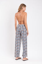Charger l&#39;image dans la galerie, Model Back: Rio De Sol Pantalon De Plage Ikat Wide Pants
