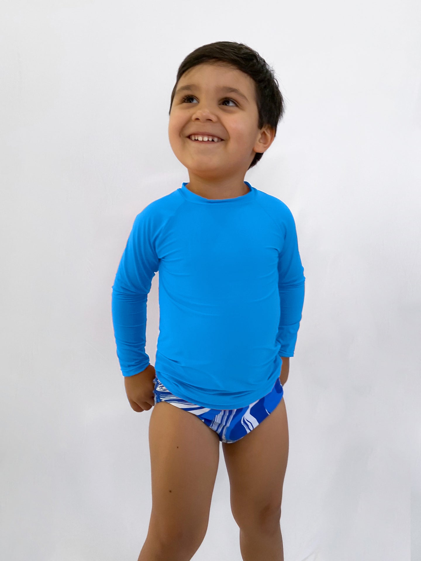 Model Front: Rio De Sol T-Shirt Jacinto Rash-Guard Kids