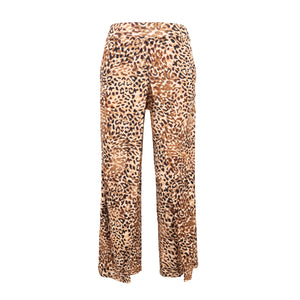 Product Front: Rio De Sol Pantalon De Plage Leopard Wide Pants