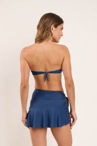 Model Back: Rio De Sol Jupe De Page Mini Skirt Navy