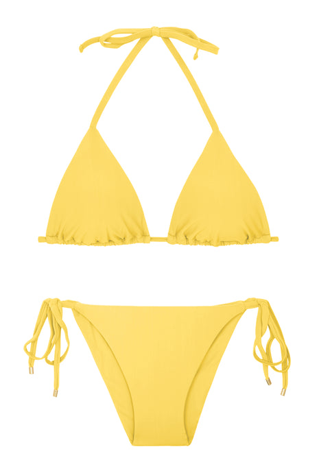 Product Front: Rio De Sol Ensemble Set Amarelo Tri-Inv Lacinho