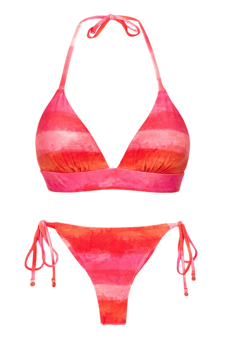 Product Front: Rio De Sol Ensemble Set Cher Tri-Cos Cheeky-Micro