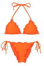 Charger l&#39;image dans la galerie, Product Front: Rio De Sol Ensemble Set Dots-Orange Frufru
