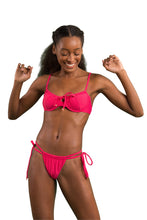 Charger l&#39;image dans la galerie, Image 04: Rio De Sol Ensemble Set Dots-Virtual-Pink Balconet-Tie Pipa
