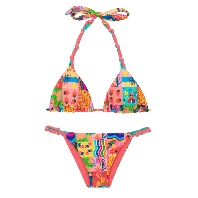 Product Front: Rio De Sol Ensemble Set Love-Trip Tri-Rev Essential-Rev