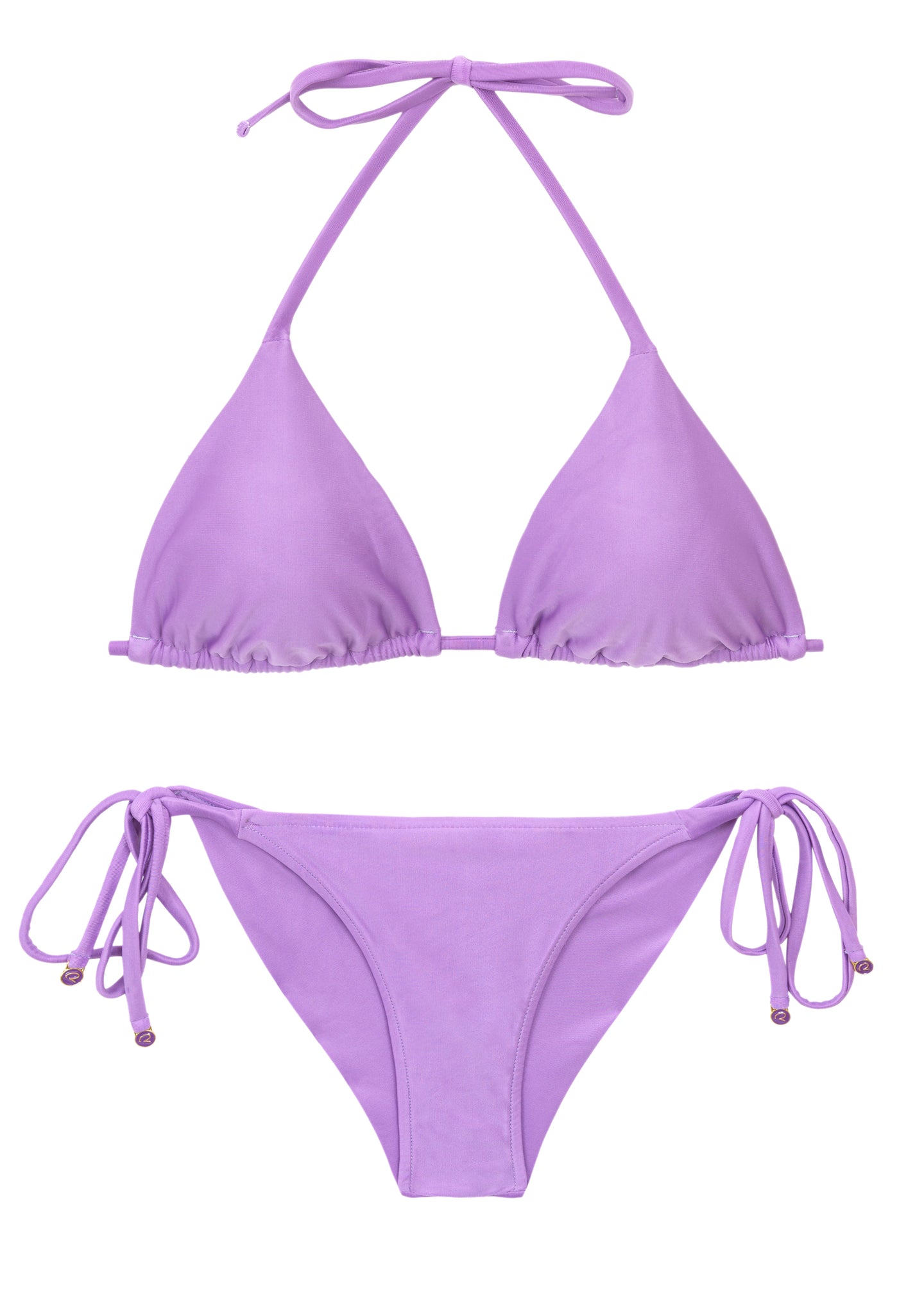 Product Front: Rio De Sol Ensemble Set Orchid Tri-Inv Cheeky-Tie