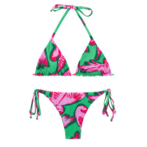 Product Front: Rio De Sol Ensemble Set Parrots Tri-Inv Ibiza