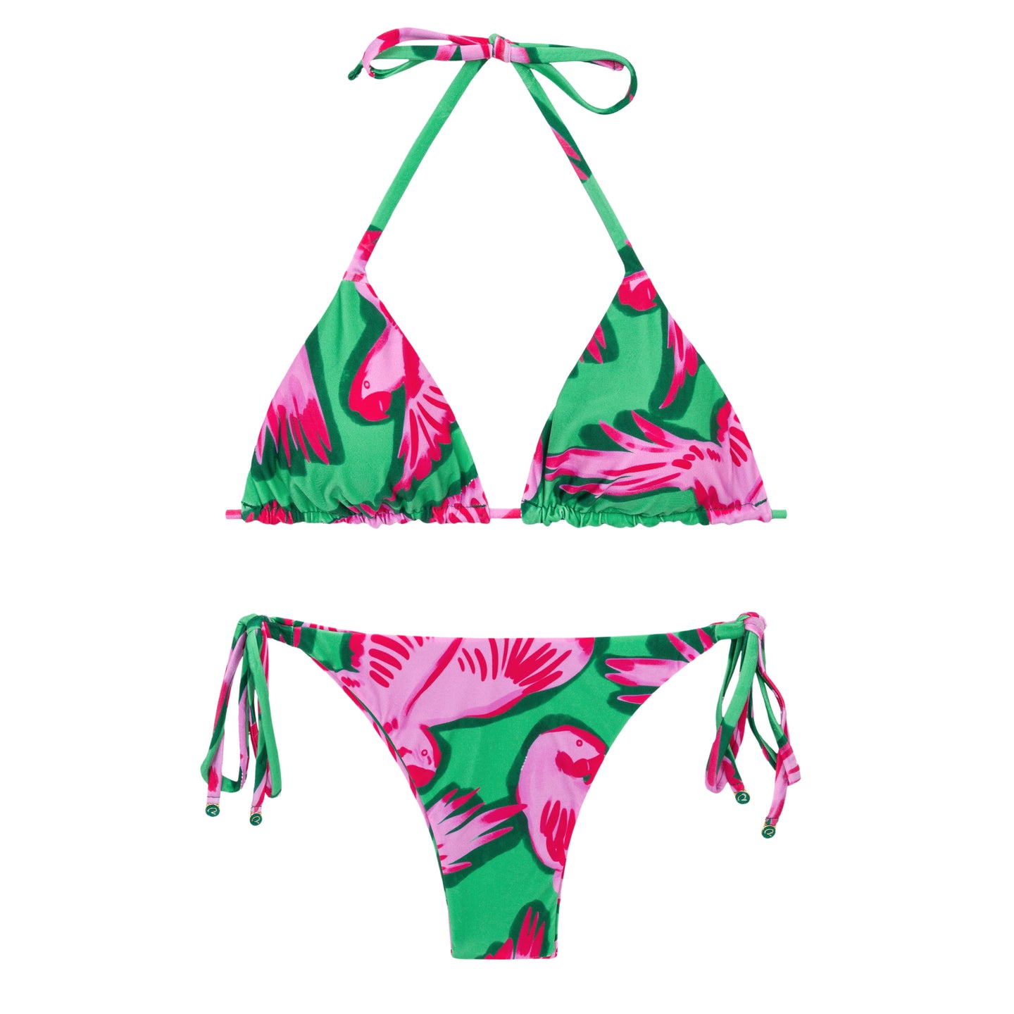 Product Front: Rio De Sol Ensemble Set Parrots Tri-Inv Ibiza