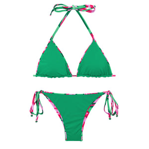 Product Back: Rio De Sol Ensemble Set Parrots Tri-Inv Ibiza