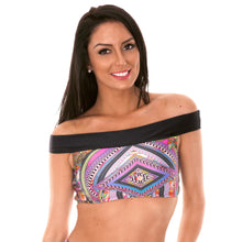 Charger l&#39;image dans la galerie, Model Front: Rio De Sol Haut Soutien Samarcanda Offshoulder
