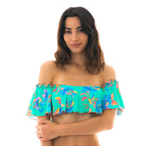 Charger l&#39;image dans la galerie, Image 06: Rio De Sol Haut Top Acqua Flora Babado
