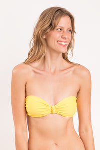 Image 11: Rio De Sol Haut Top Amarelo Bandeau-Crispy