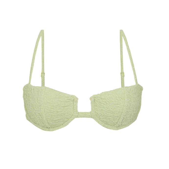 Product Front: Rio De Sol Haut Top Brisa-Pistache Juliette