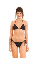 Charger l&#39;image dans la galerie, Model Front: Rio De Sol Haut Top Dots-Black Frufru
