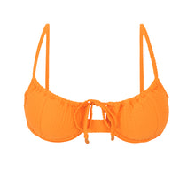 Charger l&#39;image dans la galerie, Product Front: Rio De Sol Haut Top Dots-Mango Balconet-Tie
