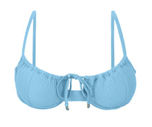 Charger l&#39;image dans la galerie, Product Front: Rio De Sol Haut Top Dots-Sky Balconet-Tie
