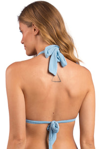 Image 07: Rio De Sol Haut Top Dots-Sky Mel