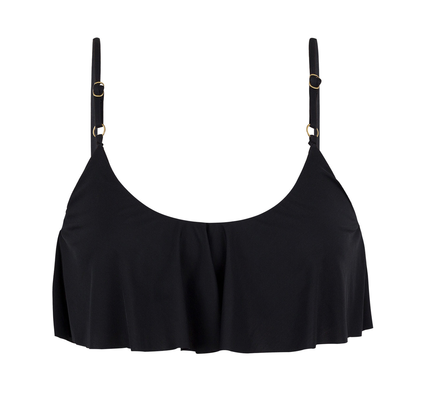 Product Front: Rio De Sol Haut Top Leopardo Black Babado