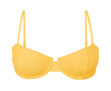 Charger l&#39;image dans la galerie, Product Front: Rio De Sol Haut Top Malibu-Yellow Balconet
