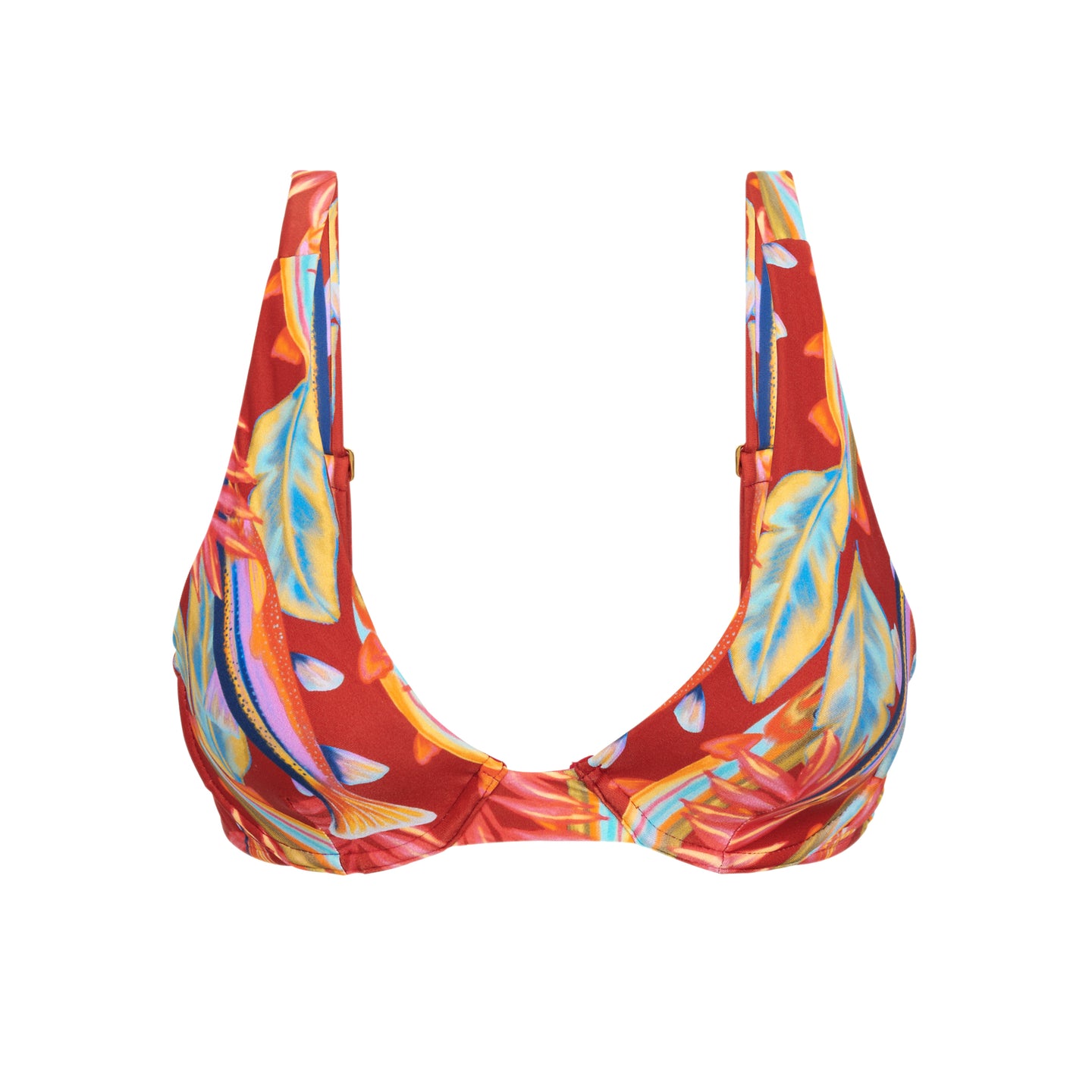 Product Front: Rio De Sol Haut Top Sea-Bloom Chantal