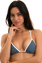 Charger l&#39;image dans la galerie, Gallery: Rio De Sol Haut Top Tri Micro Poa White
