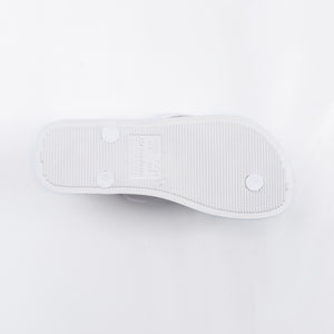 Image 06: Rio De Sol Tongs White Slim