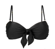 Charger l&#39;image dans la galerie, Top Shimmer-Black Bandeau-No
