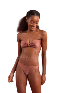 Top Shimmer-Copper Bandeau-Joy