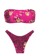 Charger l&#39;image dans la galerie, Set Roar-Pink Bandeau-Reto High-Leg
