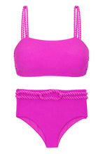 Charger l&#39;image dans la galerie, Set St-Tropez-Pink Reto Hotpant-High
