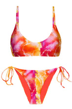 Charger l&#39;image dans la galerie, Set Tiedye-Red Bralette Ibiza-Comfy
